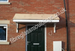 GRP Canopy with Traditional Tiles